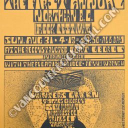 NORTHERN BC ROCK FESTIVAL – Prince George – 1969