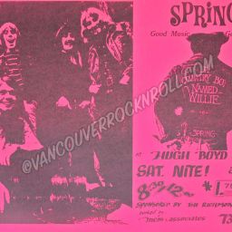 SPRING – Richmond – 1971 (Pink Poster)