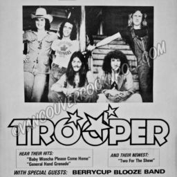 TROOPER “Bathtub Boogie Special” – Nanaimo – 1976