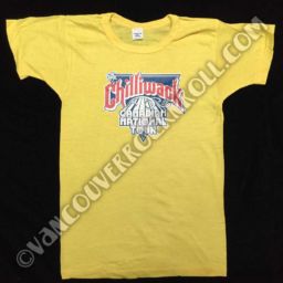 Chilliwack – Canadian National Tour 1978 – Yellow