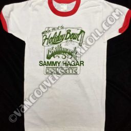 Chilliwack, Sammy Hagar, and Doucette – “Holiday Bowl” 1978 (Crew Shirt) – Vancouver, BC