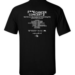 Rocket Norton – “F*CK Cancer” Concert Shirt